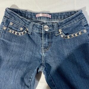 Brooklyn Girl rhinestone jeans size 3
